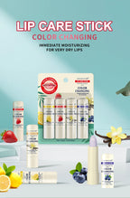 4-pack moisturizing and color changing lipstick - moisturizing lips, natural luster, and hue suitable for all skin tones