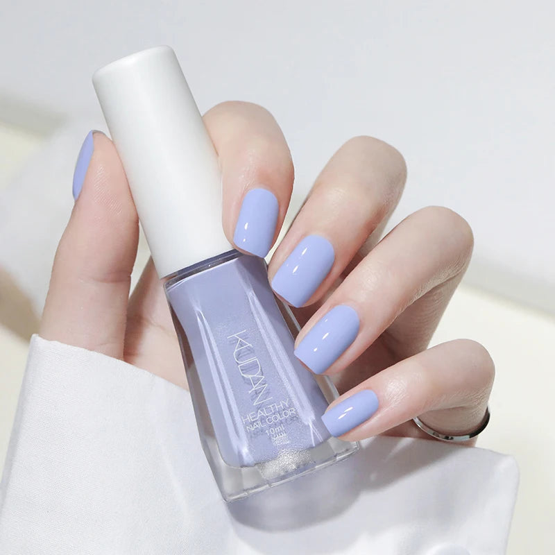 1PC 10ml Glass Bottle Colorful Nail Polish For Nails Nail Art Varnish Fashion DIY Design Manicure No Need Lamp Autumn Winter