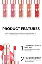 Smooth Blush Liquid Moisturizing Long Lasting Natural And Easy To Color Light And Not Heavy Easy To Apply Rosy Complexion Makeup