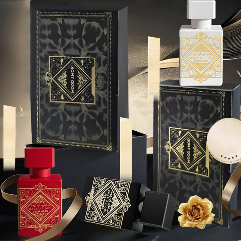 Perfume For Men Arabic Charming Fragrance Oud Badal Wood Long-lasting Perfume 50ml Amethyst Agarwood Glory Ebony Sublime Ebony