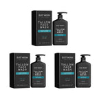 Men's Daily Face Wash Deep Cleansing Pore Oil Control Remove Acne Blackhead Brightening Facial Cleanser for Refreshed Skin