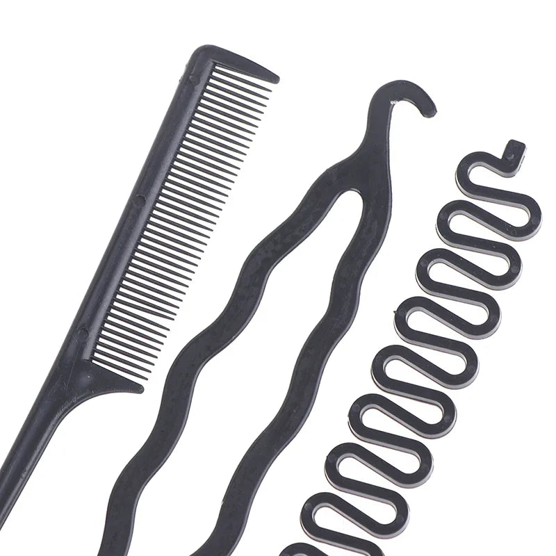 Magic Hair Styling Tools Set DIY Braiding Braider Accessories Hairpin Twist Bun Barrettes Clips For Women Hairdressing