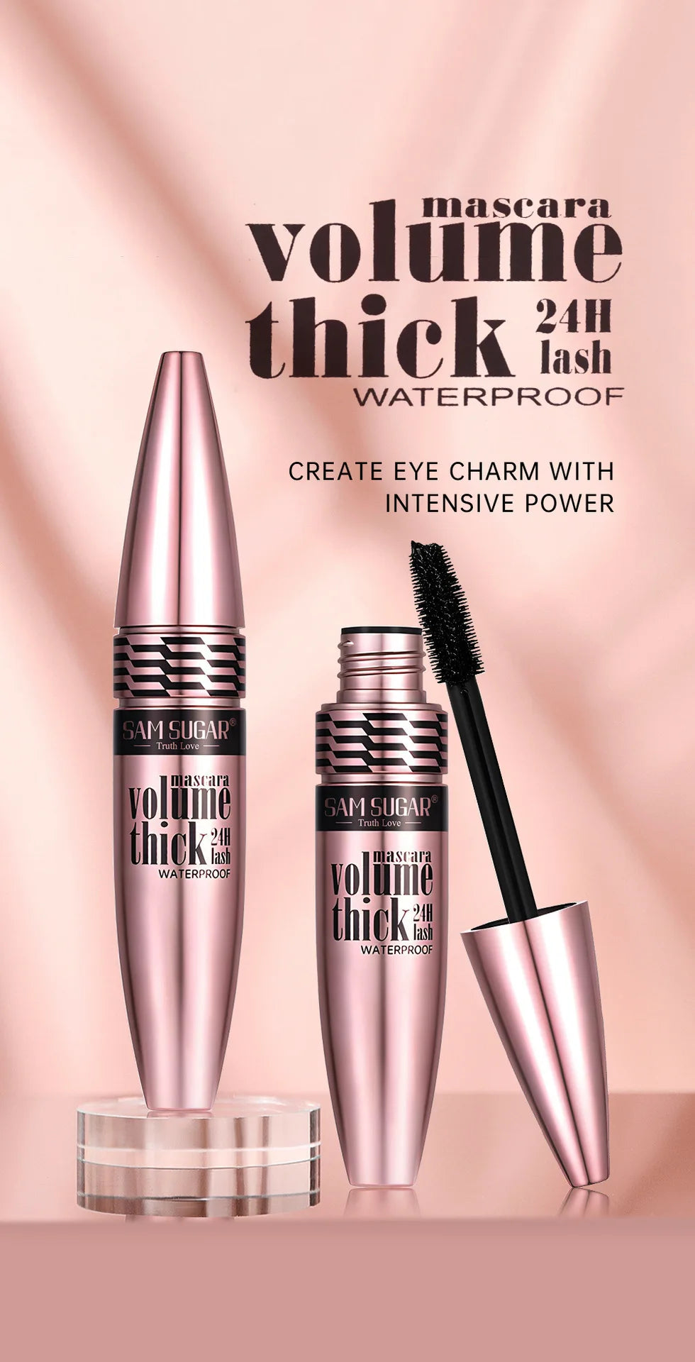 Waterproof Colorful Mascara For Women Long Lasting Volumizing Non Clumping Smudge Proof Curling Eyelash Enhancer Beauty Cosmetic