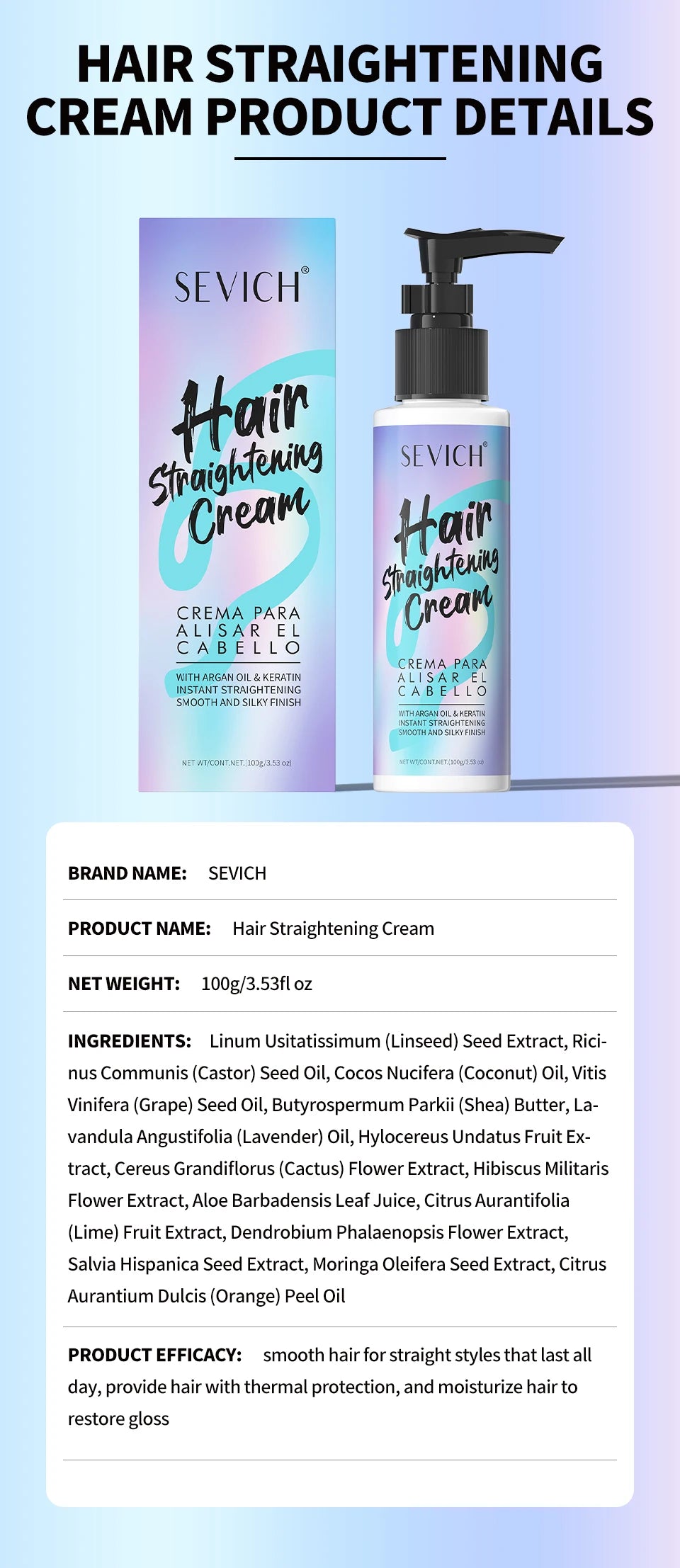 Keratin Hair Straightening Cream Hair Repair Conditioner Reduce Frizzy and Dry Hair Care Set Hair Salon Protein Correction Cream