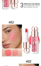 Smooth Blush Liquid Moisturizing Long Lasting Natural And Easy To Color Light And Not Heavy Easy To Apply Rosy Complexion Makeup