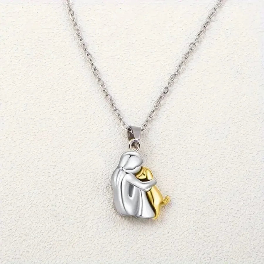 Fashionable and creative lady puppy necklace as a jewelry gift for women's party anniversary aesthetic pendants