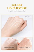 Lemon Face Wash Facial Cleanser Face Exfoliating Gel Moisturizing Remove Dead Skin Blackhead Exfoliator Facial Scrub Exfoliation