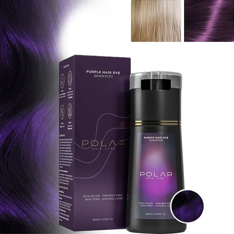 5 Colors Hair Dye Shampoo Black Hair Color Dye Hair Shampoo Cream Instant Dye Shampoo Men Women Moisturizing and Repairing Hair