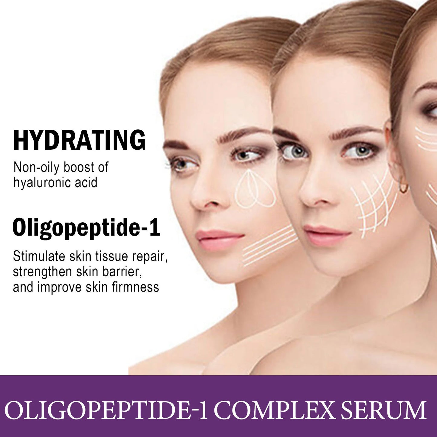 Remove Wrinkles Face Serum Anti Aging Firming Lifting Moisturizing Fade Fine Lines Whitening Smoothing Brightening Face Essence