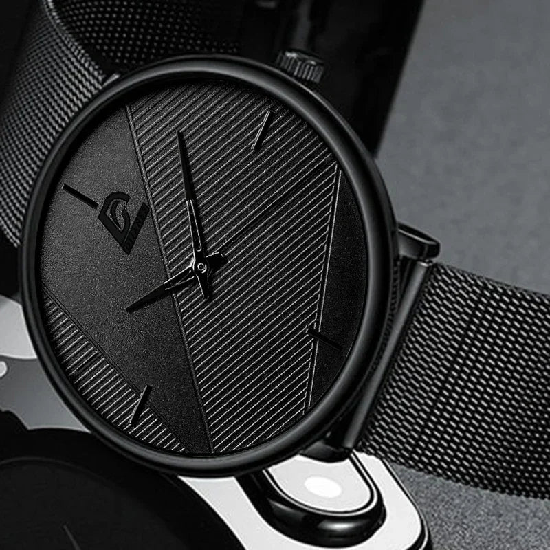reloj hombre Watches Mens 2025 Minimalist Men's Fashion Ultra-thin Watch Simple Men Business Quartz Wristwatch relogio masculino