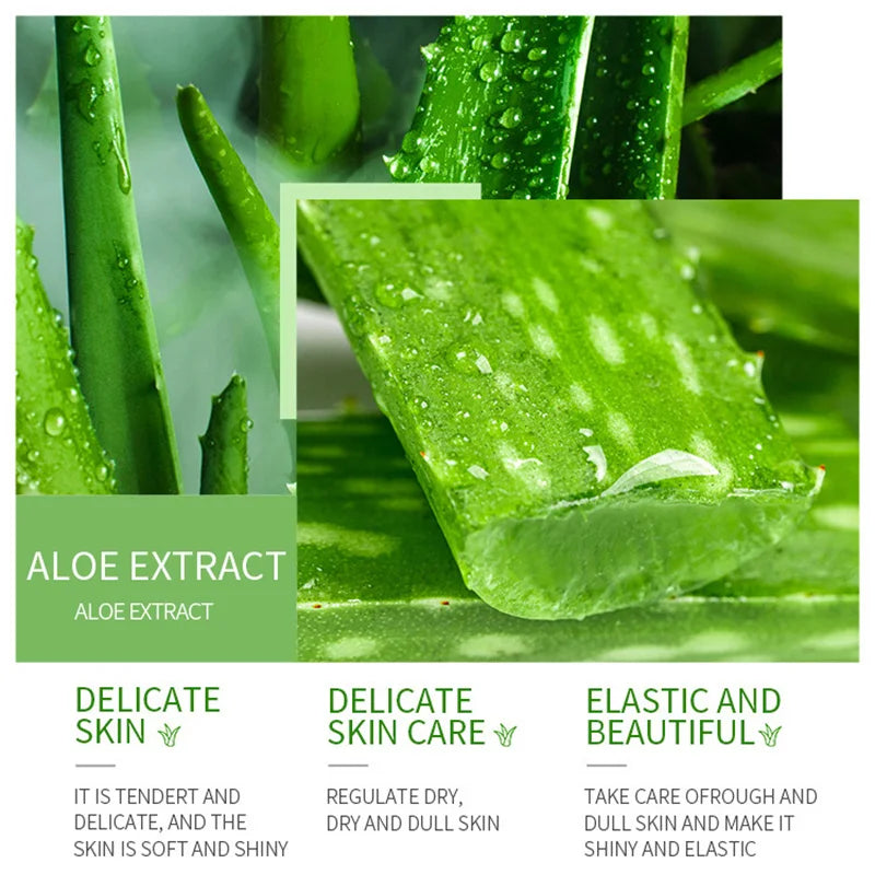 SADOER Aloe Vera Gel Creams Hydrating Brightening Nourishing Firming Moisturizing Face Cream Facial Skin Care Products 300g