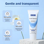 Hyaluronic Acid Facial Cleanser Moisturizing Oil Control Cleansing Face Wash Exfoliating Deep Remove Facial Cleanser Skin Care