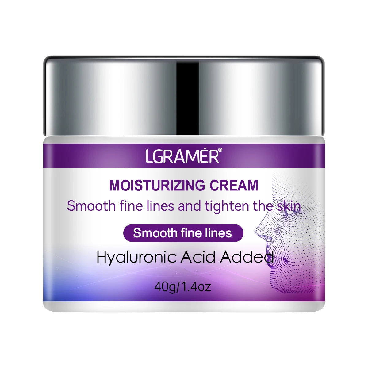 Face Cream Hyaluronic Acid Face Cream Facial Care Smooth Wrinkles Moisturizing Younger Face Cream Increase Skin Elasticity