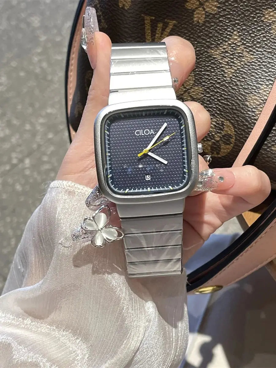 2025 hot selling men's watch trendy large dial watch for men high-end niche art  high-end watch