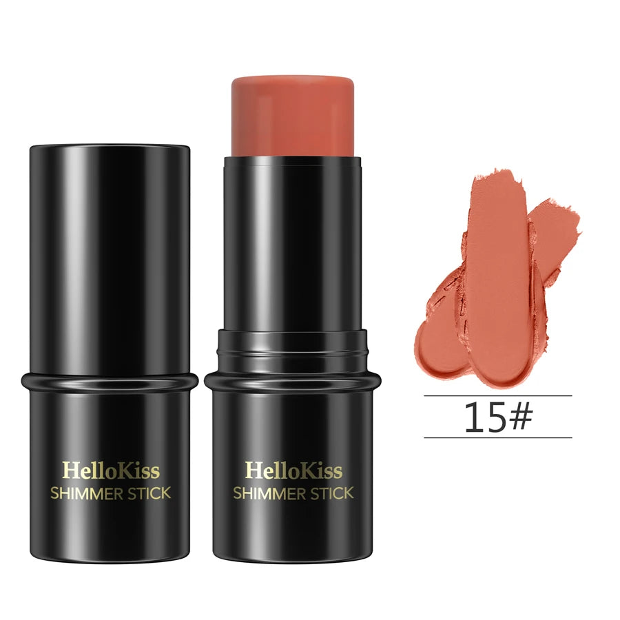 Highlighting Bronzer Stick Face Brightening Blusher Rouge Concealer Long Lasting Corrector 3D Nose Shadow Contouring Cosmetics