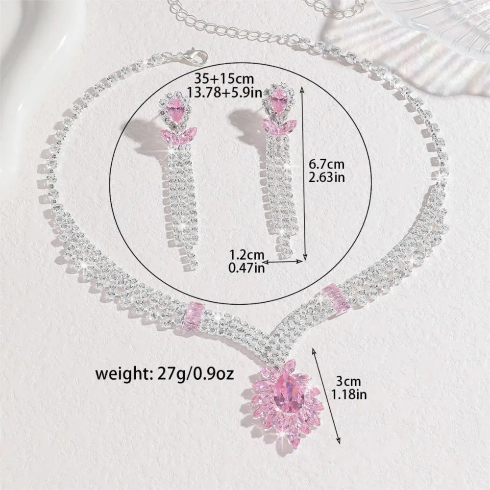 Women'S Fashion Accessories, Necklaces, Earrings, Jewelry Sets, Bridal Banquet Dress Sets, Chains And Accessories