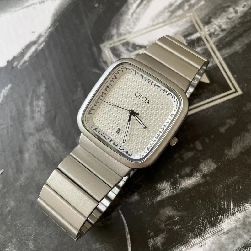 2025 hot selling men's watch trendy large dial watch for men high-end niche art  high-end watch