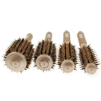 Pro Salon Hairdressing Comb Women's Curling Hairbrush Cylindrical Hairdresser Brushes Barbershop Styling Tool Accessories Tools