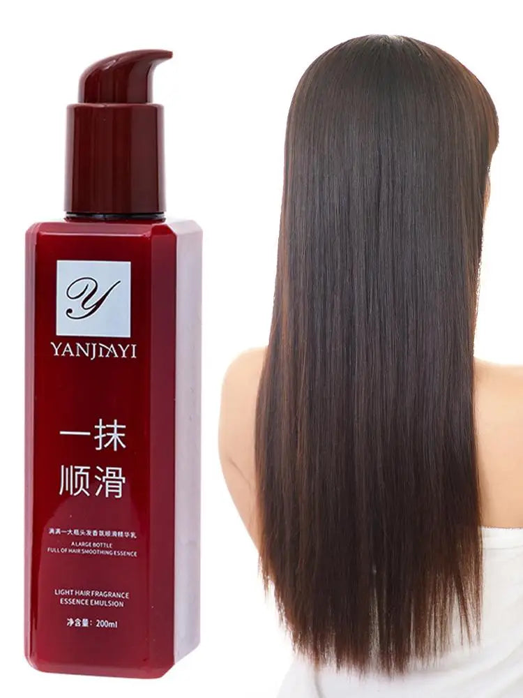 200ml Smoothing Hair Conditioner Hair Leave-in Conditioner Wash-free Film Frizz Hair Conditioner Care Anti Frizz-improving Y8R4