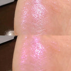 Makeup Highlighter Pink Polarized Shiny Glitter Brighten Cheekbones Eyes High Gloss Palette Highly Pigmented Shimmer Fine Shine