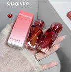 Artistic Soft Mist Mousse Lip Glaze Velvet Matte Lipstick Holding Makeup Not Easy to Sticky Cosmetics Lipstick