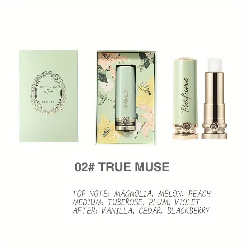 Portable Solid Perfume For Women And Men,Refreshing Long Lasting Solid Balm,Perfume For Dating And Daily Life Gift Aromatherapy
