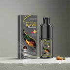 100ml Silvery Gray Hair Color Shampoo Gentle Herbal Moisturizing Cleansing & Nourishing Hair Care Oil Control Dye Shampoo