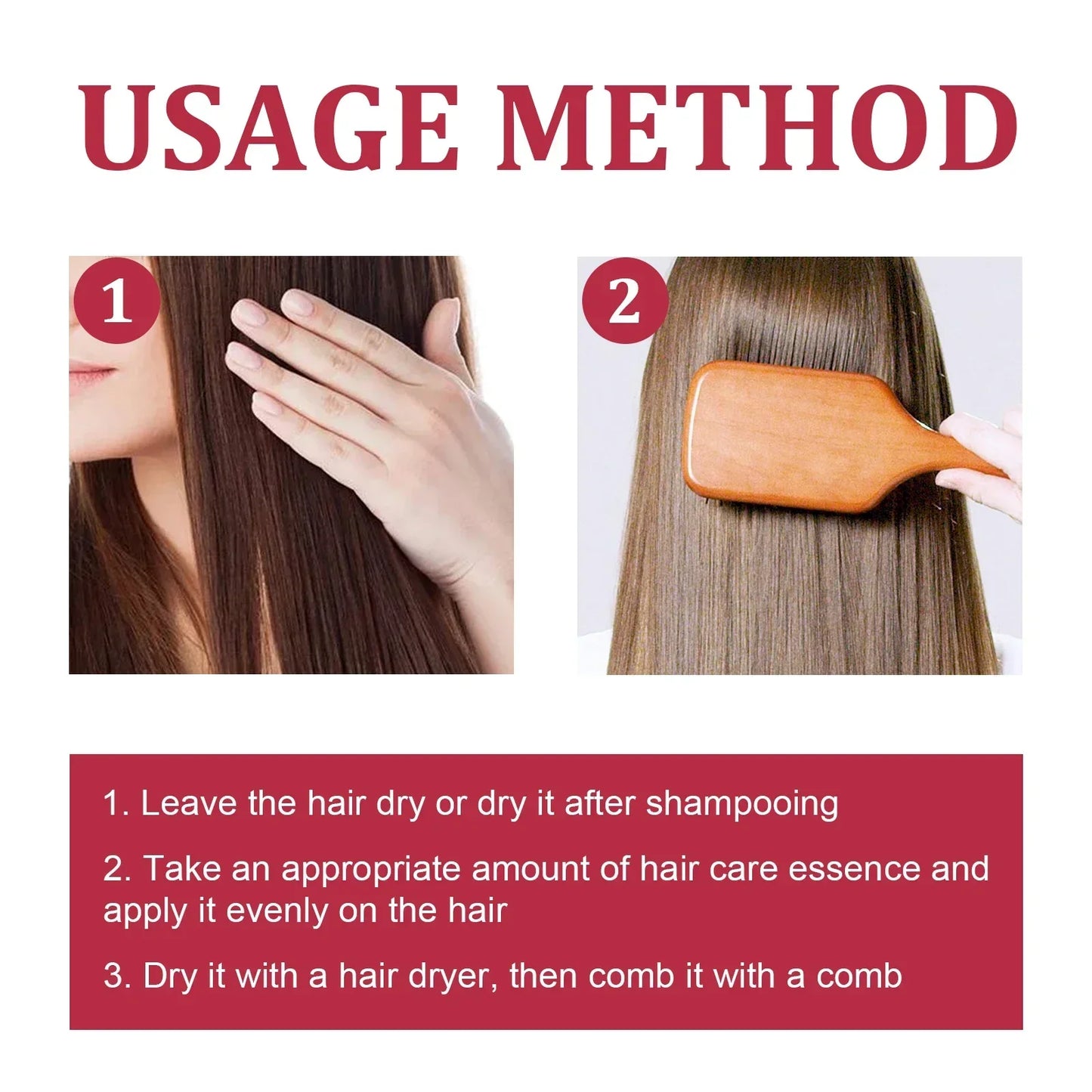 Hair Conditioner Essence Moisturizing Soften Repair Hair Mask Smoothing Treatment for Damaged Dry Curly Frizzy Hair Care