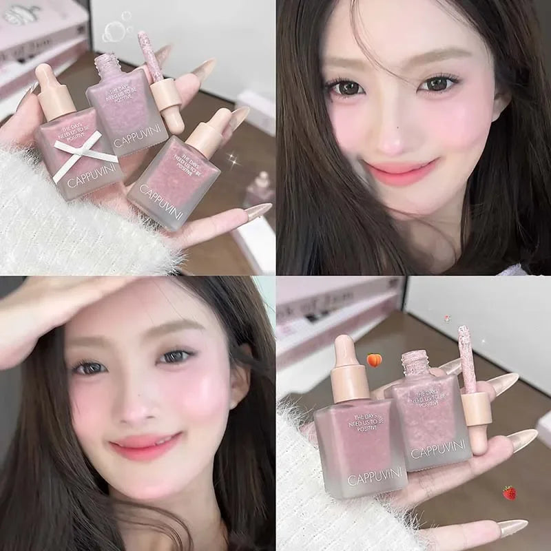Liquid Blush Soft Velvet Matte Blusher Make Up Lightweight Cream Blush Makeup for Long-Lasting Cheek Tint Cream Rouge Cosmetics