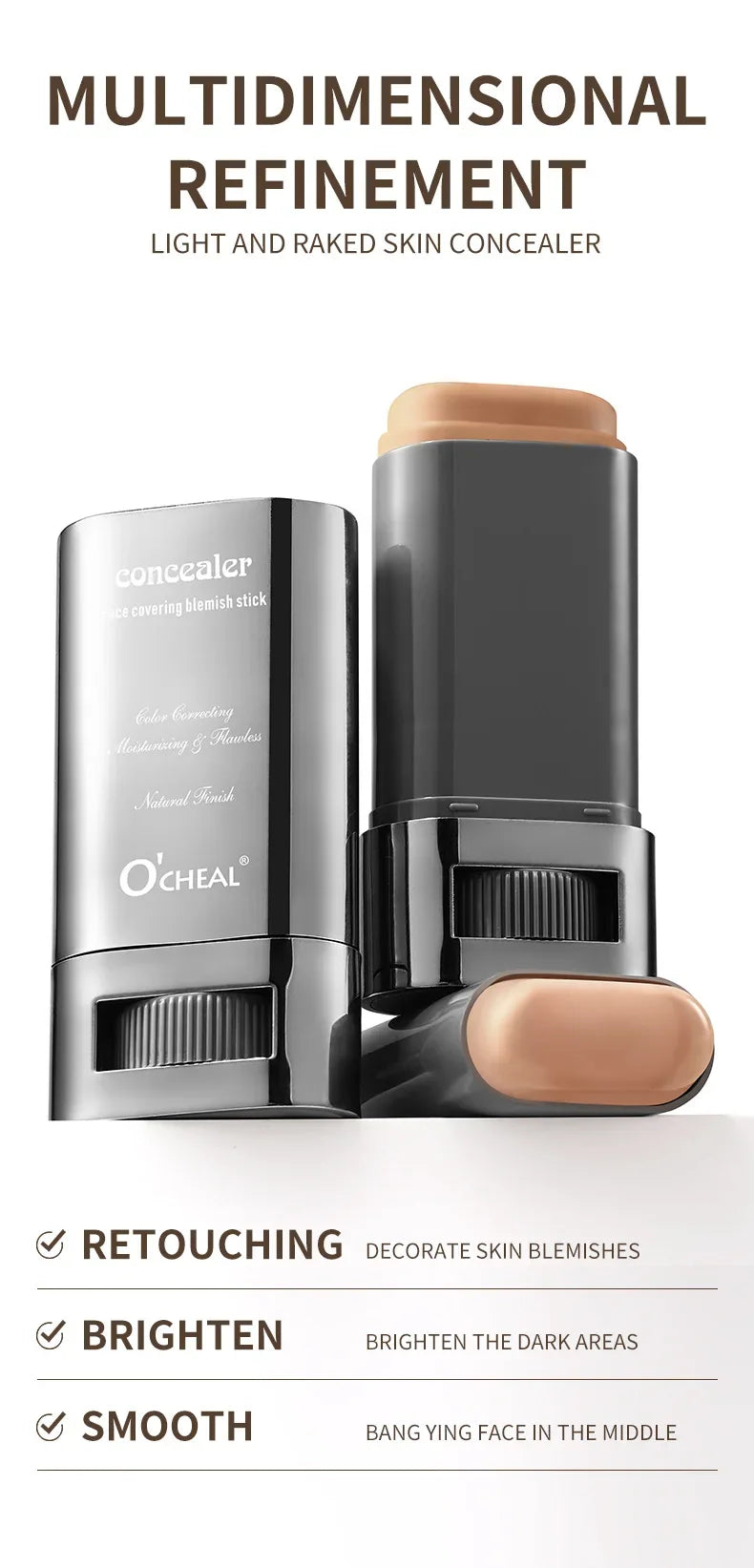 Face Foundation Contour Stick Long Lasting Waterproof Brighten Skin Concealer Pen Nose Contour Cream Contouring Beauty Makeup