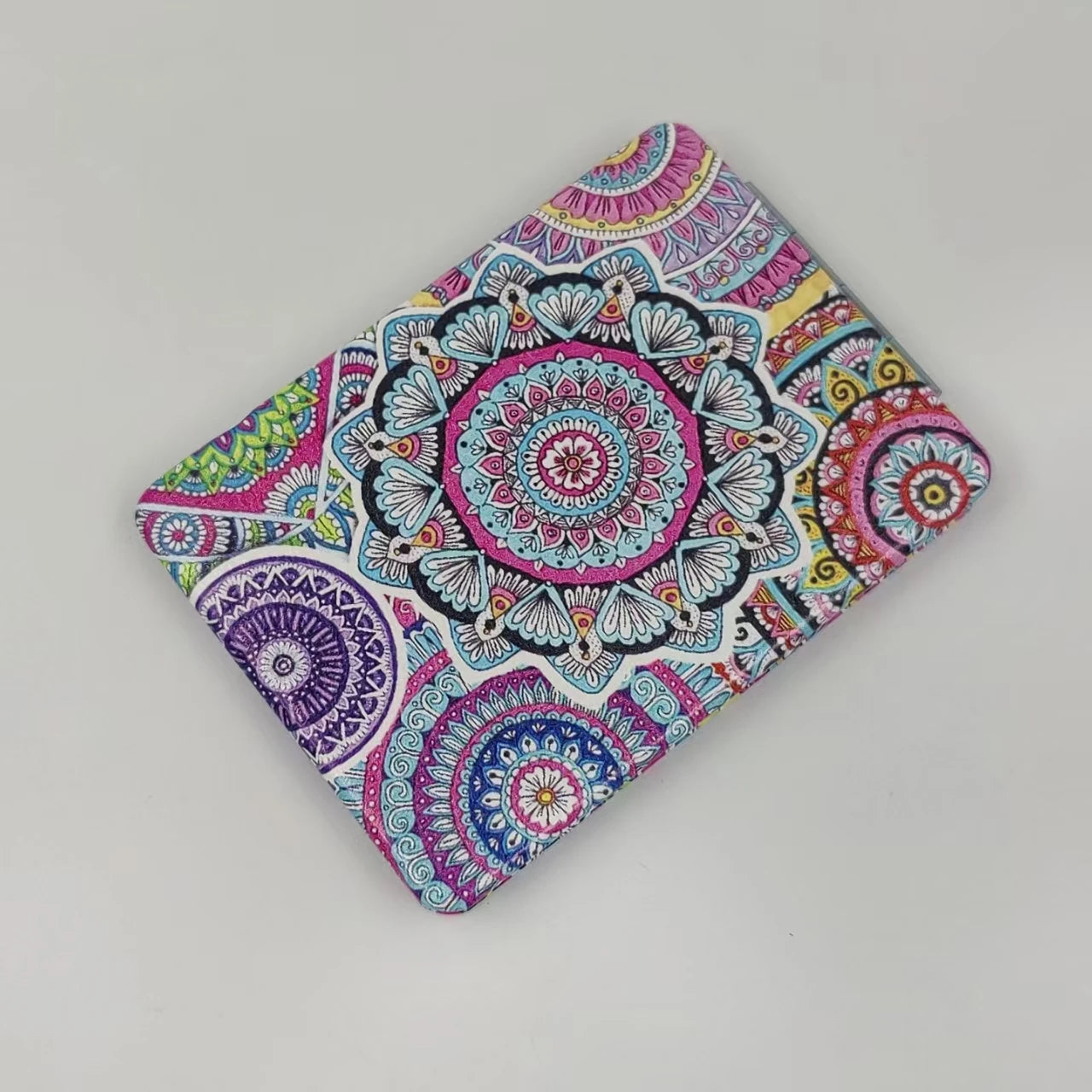 Portable Foldableable Makeup Mirror, Bohemian Style, Handheld Double-Sided Mirror That Can Hold Flap Pocket Pantss, Makeup Mirror, Graduation Season Gift, Mother's Day Gift, Valentine's Day Gift, Christmas Gift