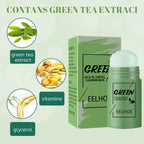 Face Clean Mask Green Tea Cleansing Stick Mask Shrink Pores Deep Blackhead Remover Facial Cleansing Moisturizing Mask Skin Care