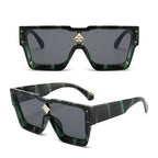 Stylish Cyclone Luxury Sunglasses for Men Women Brand Designer Square Sun Glasses Driving Aviation Fashion Shades UV400