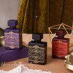 Perfume For Men Arabic Charming Fragrance Oud Badal Wood Long-lasting Perfume 50ml Amethyst Agarwood Glory Ebony Sublime Ebony