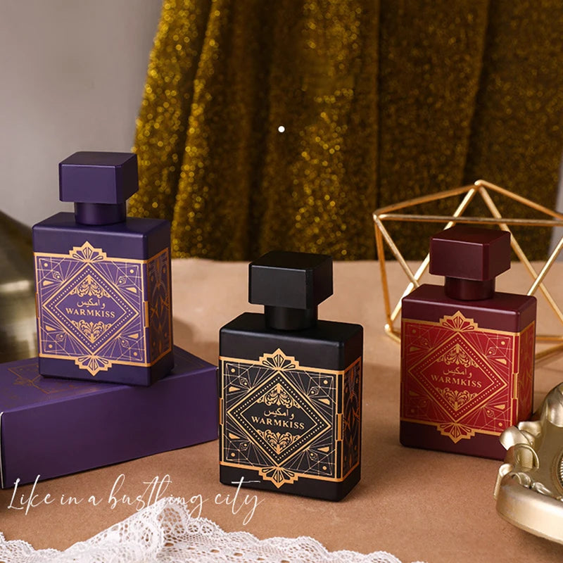 Perfume For Men Arabic Charming Fragrance Oud Badal Wood Long-lasting Perfume 50ml Amethyst Agarwood Glory Ebony Sublime Ebony