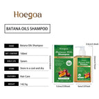 100/300ml Batana Oil & Rosemary Shampoo Deep Nourishing Scalp Remove Dandruff Strengthens Hair for Shiny Shampoo Hair Care