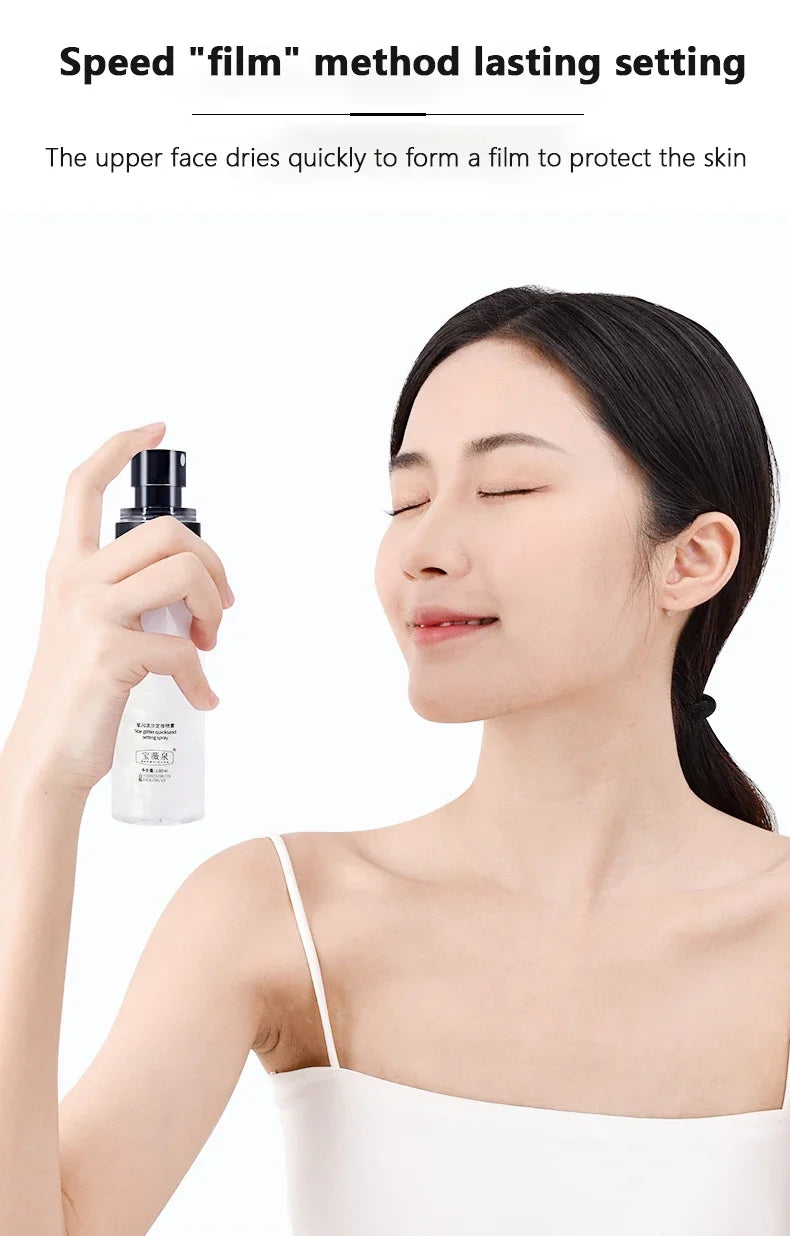 Makeup Fixer Spray Waterproof Sweatproof Long Lasting Oil Control Hydrating Makeup Fixing Setting Spray Cosmetics