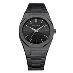 Luxury unique watches for men alloy steel with quartz watches simple line dial business party men watches fashion men's watches