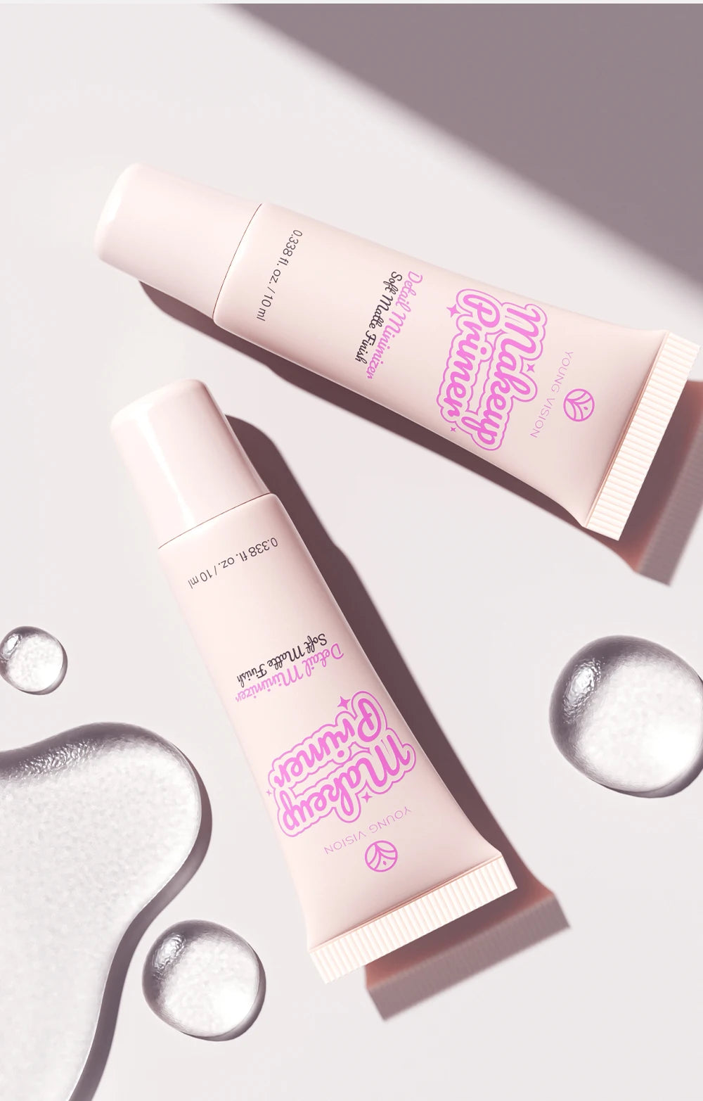 Pore-Blurring Makeup Primer Lightweight, Oil-Control Pre-Makeup Base Long-Lasting, Hydrating, and Smoothing Primer for Invisible
