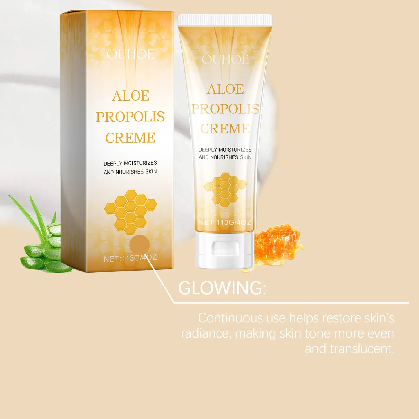 Moisturizing Face Cream Nourish Hydrating Fade Blemish Anti Oxidant Soothe Tender Skin Care Brightening Skin Rejuvenating Cream