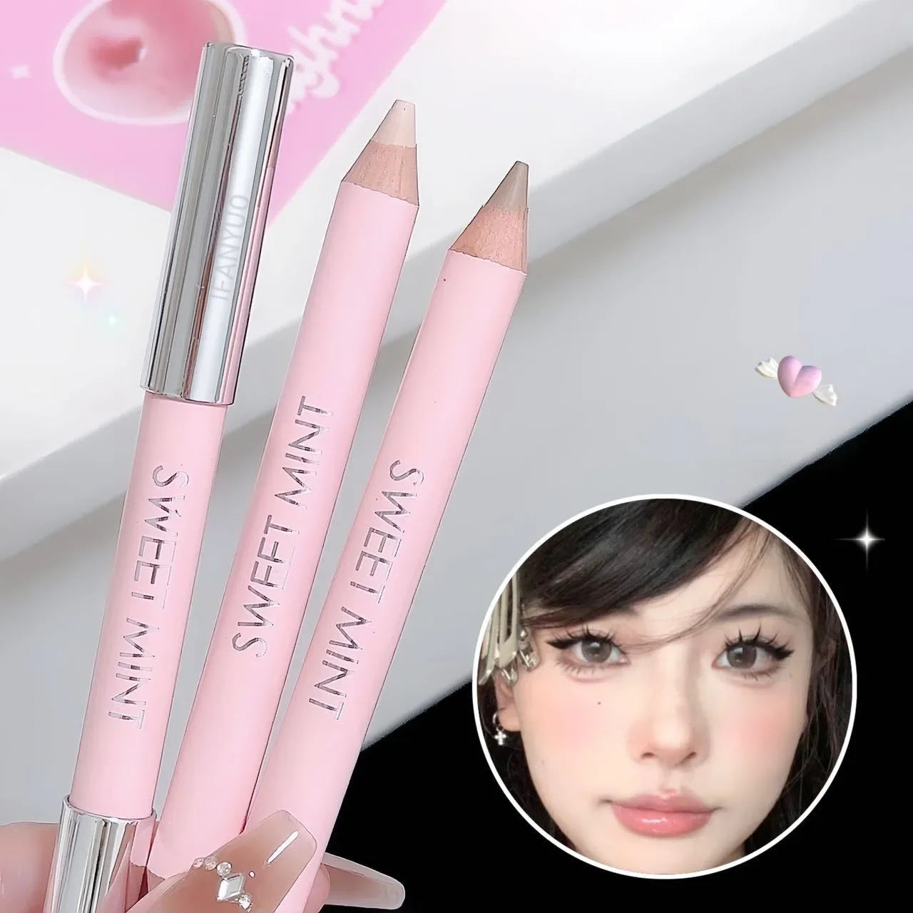 Natural 3D Contouring Pen Face Brightening Corrector Nose Shadow Sculpting Face Silkworm Highlighter Shading Stick Korean Makeup