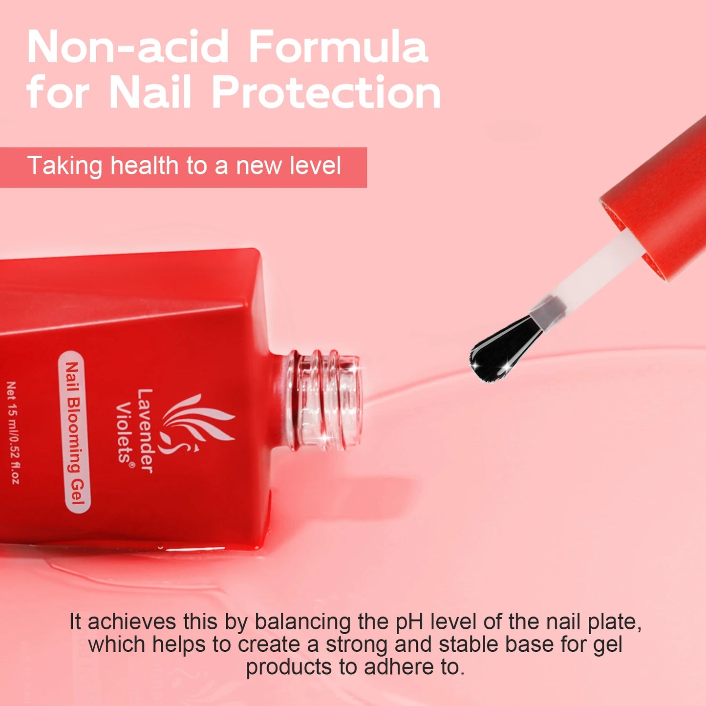 15ml Nail Blooming Gel, Blossom Spreading Effect Functional Gel, Easy to Apply for Nail Art Design Home Salon Manicure Pedicure