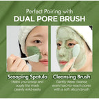 Holy Basil Bubble Deep Mask,Carbonated Water Face Cleansing Pores Blackheads Sebum,Clay Mud Mask Wash-Off Pack,Korean Skincare
