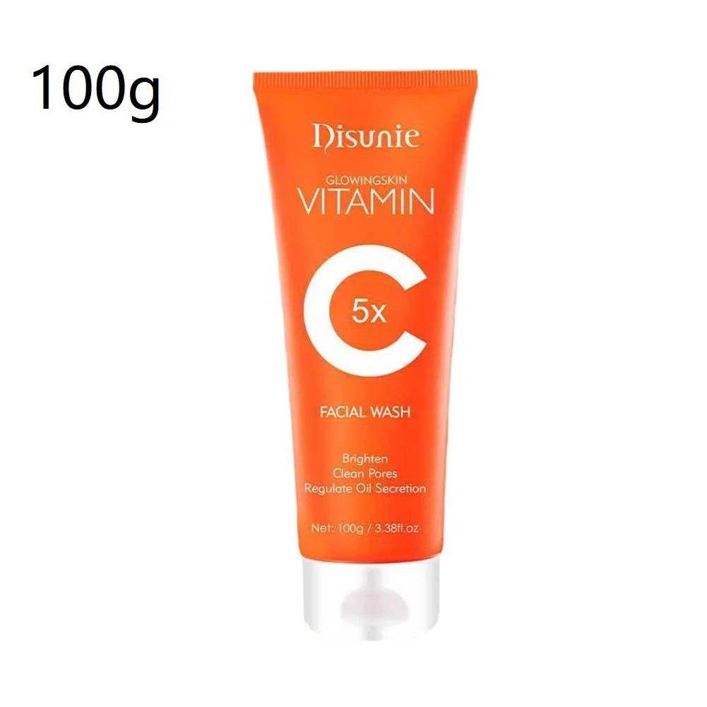 Vitamin C Face Wash Cleanser ,Vitamin-C Face Cream ,Tone Up Cream Moisturizer Hydrating Oil Control Skin Care 50G/100G
