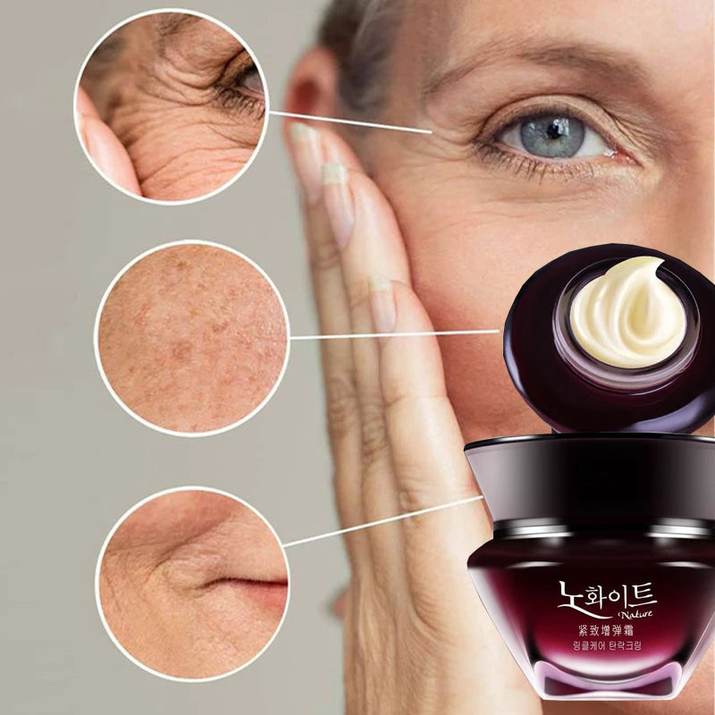 Korean Facial Moisturizer Hydrating Moisturizing Fade Fine Lines Bright Brand Skin Care Delicate Skin Natural Facial Care Cream