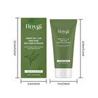 Green Tea Salicylic Acid Facial Cleanser Cleansing Pore Refining Hydrating Blackhead Removal Oil Control Non-Drying Face Wash
