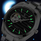 Luxury Fashion Mechanical Automatic Wristwatches For Men High Quality Stainless Steel Waterproof Luminous Mens Watch