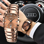 Luxury Watch For Men Business Fashion Quartz Wristwatches Classic Stainless Steel Waterproof Male Date Clock Relogios Masculino