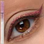 6 Color Diamond Shiny Eye Liner Eyeshadow Waterproof Quick-dry Silver Gold Metellic Pearlescent Liquid Eyeliner Makeup Gilfts