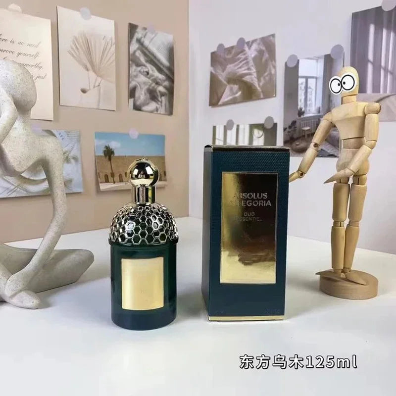 125ml Brand Original Cologne Eau De Parfum Lasting Rose Floral Scent Spray Women Perfumes Sandalwood Leather Men's Fragrance